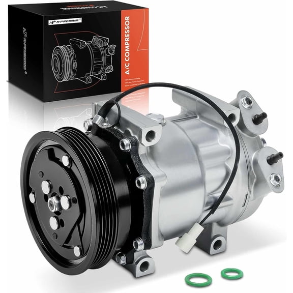 A-Premium Air Conditioner AC Compressor with Clutch Compatible with Mazda 626 1998 1999 2000 2001 2002, 2.0L