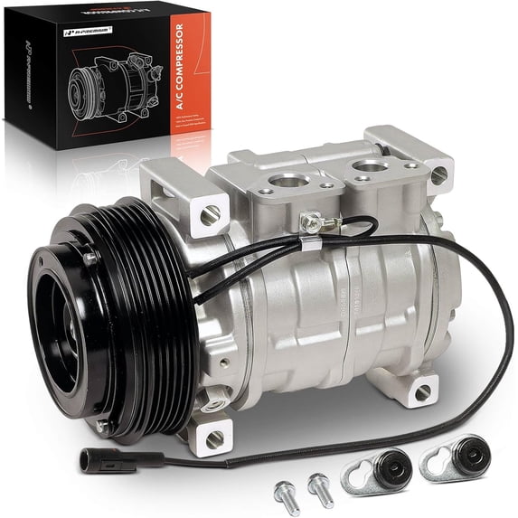 A-Premium Air Conditioner AC Compressor with Clutch Compatible with Suzuki Aerio 2.0L 2.3L 2002-2007