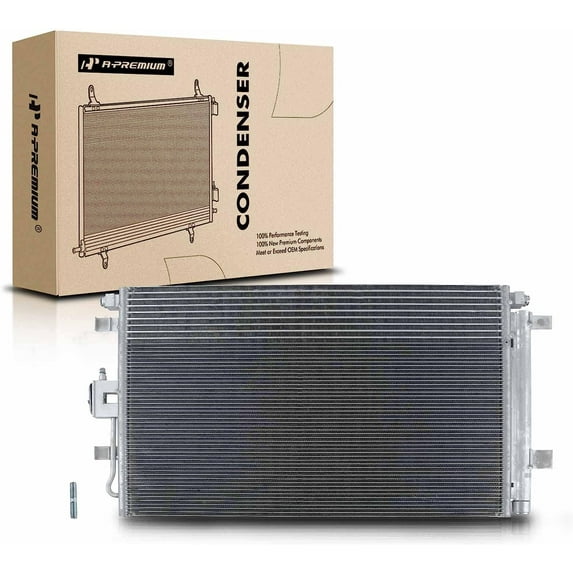 A-Premium Air Conditioning A/C Condenser Compatible with Chevrolet Equinox 2018-2022 & GMC Terrain 2018-2022, 1.5L 1.6L 2.0L, Replace# 30082, 84550136