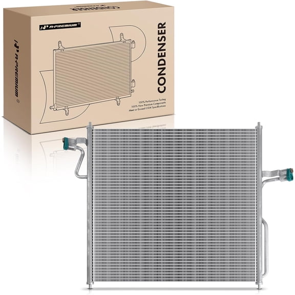 A-Premium Air Conditioning A/C Condenser Compatible with Ford Explorer 1996-2001, Ranger 2000-2011 & Mazda B4000 1998-2010 & Mercury Mountaineer 1997-2001, Replace# 6L5Z19712CB