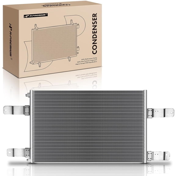A-Premium Air Conditioning A/C Condenser Compatible with Mack CH 1990/1993/1995-2004, CL 1996, MR 1989/2003, R 1985, RD 1994, Replace# 79044, 210RD510M