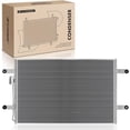 thumbnail image 1 of A-Premium Air Conditioning A/C Condenser Compatible with 2010-2012 Freightliner Cascadia, Coronado, Replace# 9119, 2267126001, 1 of 8