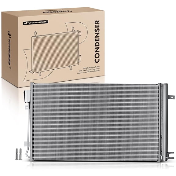 A-Premium Air Conditioning A/C Condenser Compatible with Cadillac XT4 2019-2021 & Buick Envision 2021-2021, L4 2.0L