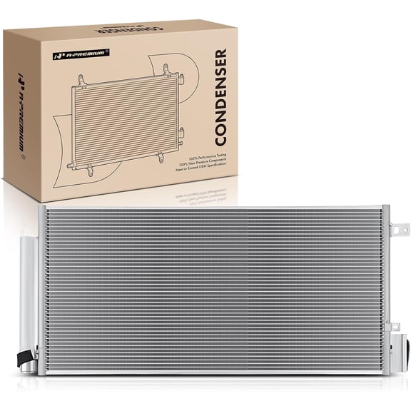 A-Premium Air Conditioning A/C Condenser Compatible with Chevrolet Trax 2013-2020 L4 1.4L, Replace# 4951, 95465726