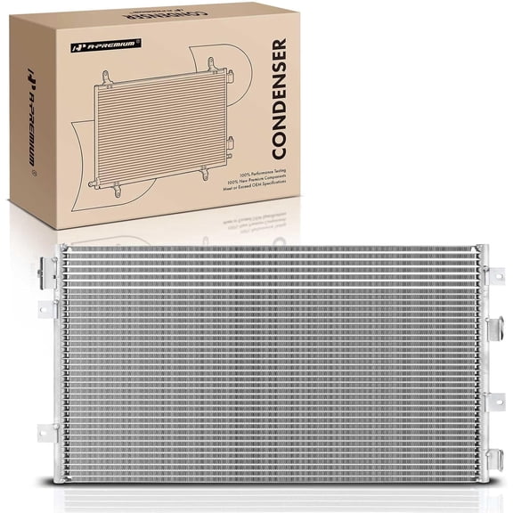 A-Premium Air Conditioning A/C Condenser Compatible with Dodge Stratus 2005-2006 & Chrysler Sebring 2005-2006, Replace# 7-4995, 5143537AA