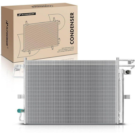 A-Premium Air Conditioning A/C Condenser Compatible with Ford Explorer 2011-2019 V6 3.5L, Replace# BB5Z19712A