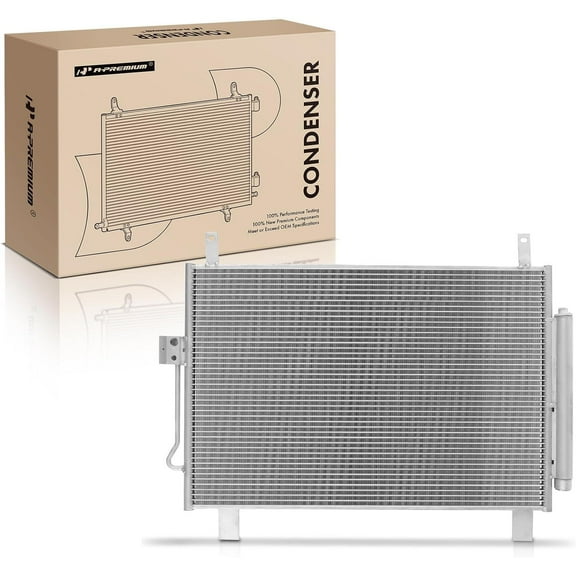 A-Premium Air Conditioning A/C Condenser Compatible with Ford Fusion 2013-2020 & Lincoln MKZ 2013-2016, 2.5L 3.7L