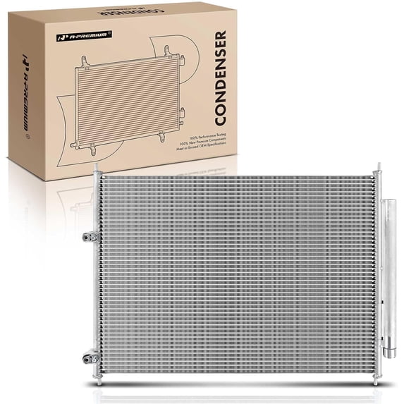 A-Premium Air Conditioning A/C Condenser Compatible with Honda Ridgeline 2006-2014 V6 3.5L, Replace# 3506, 80110SJCA01