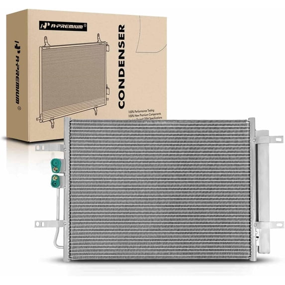 A-Premium Air Conditioning A/C Condenser Compatible with Hyundai Ioniq 2017-2020 & Kia Niro 2017-2020, Replace# 97606G2000