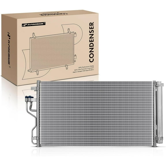 A-Premium Air Conditioning A/C Condenser Compatible with Hyundai Tucson 2010-2015 & Kia Sportage 2011-2016, 2.0L 2.4L, Replace# 976062S500