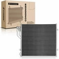 thumbnail image 1 of A-Premium Air Conditioning A/C Condenser Compatible with Jeep Liberty 2002 2004 2005 2005 2.4L 3.7L, Replace# 3058, 56022951AA, 1 of 9