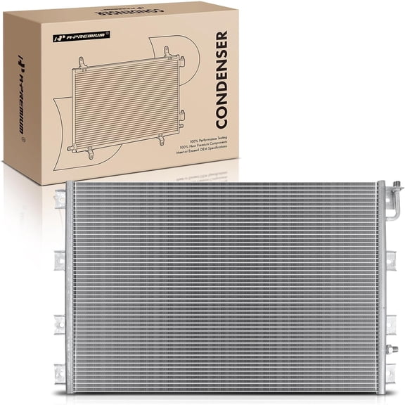 A-Premium Air Conditioning A/C Condenser Compatible with Kenworth C500 2007, K100E 1987-1990, T2000 1999-2005, T270 2009, T300 T400 T600A T800 W900