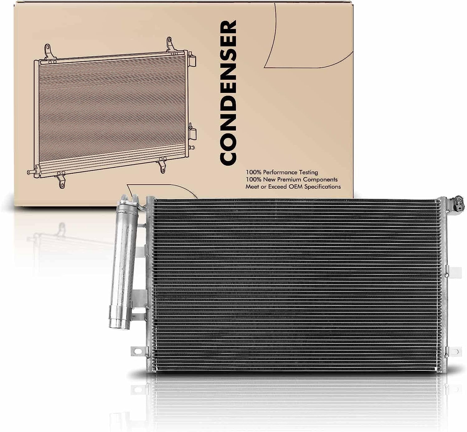 APremium Air Conditioning A/C Condenser Compatible with Mazda MX5