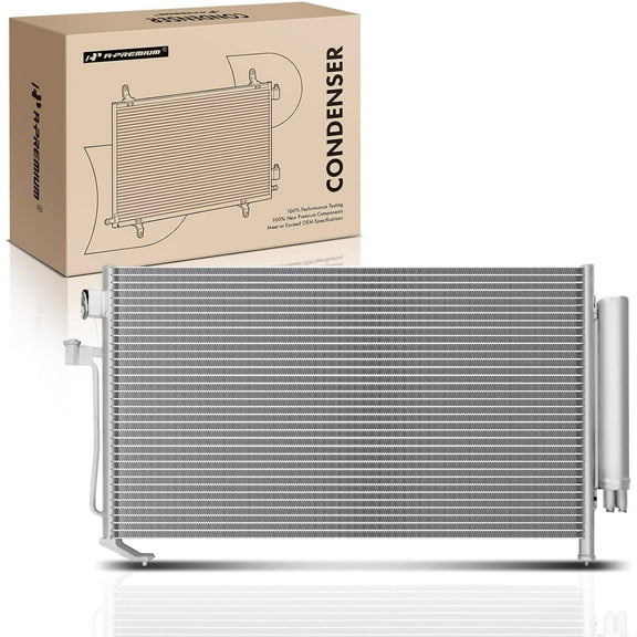 A-Premium Air Conditioning A/C Condenser Compatible with Subaru Forester 2003-2008 H4 2.5L, Replace# 3278, 73210SA031