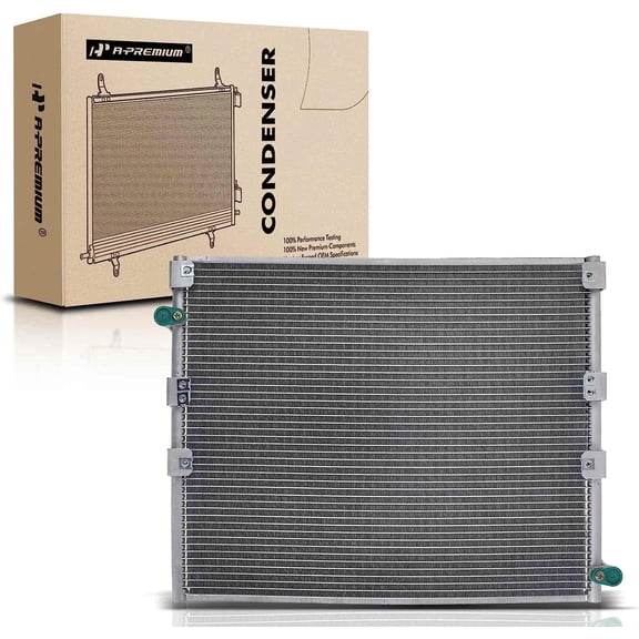 A-Premium Air Conditioning A/C Condenser Compatible with Toyota 4Runner 1996-2002 2.7L 3.4L, Replace# 4744, 8846135050