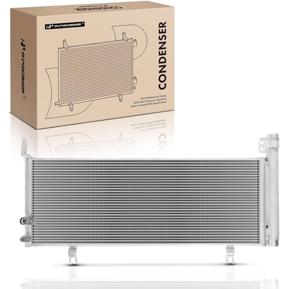 A-Premium Air Conditioning A/C Condenser Compatible with Toyota Camry 2007-2011 L4 2.4L, Replace# 3694, 8846033090
