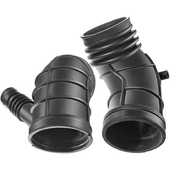 A-Premium Air Intake Boot Hose Replacement for BMW E36 E46 323Ci 323i 325Ci 325i 325xi 328i Z3 1999-2006 Front 2-PC
