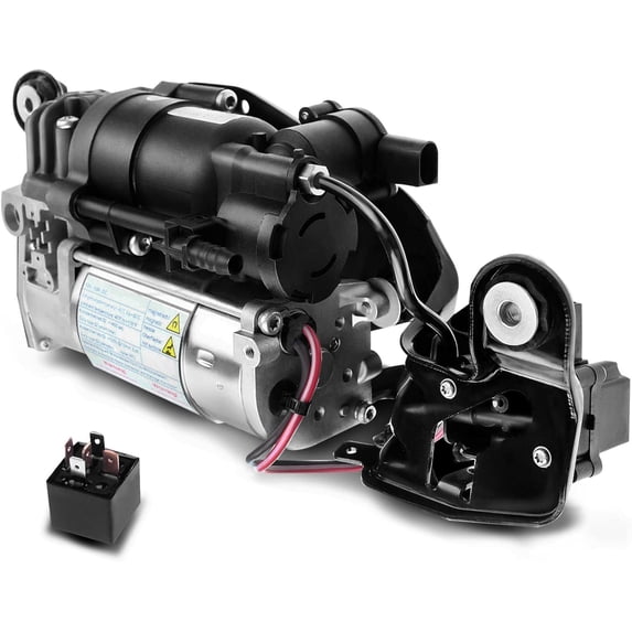 A-Premium Air Ride Suspension Compressor Replacement for Lincoln Town Car 1998-2002 with Air Dryer