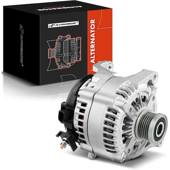 A-Premium Alternator Compatible with BMW 228i 14-16 320i 13-18 328i 428i xDrive 528i X1 X3 Z4 L4 2.0L 12V 210Amp CW 6-Groove Clutch Pulley Replace# 12317605061