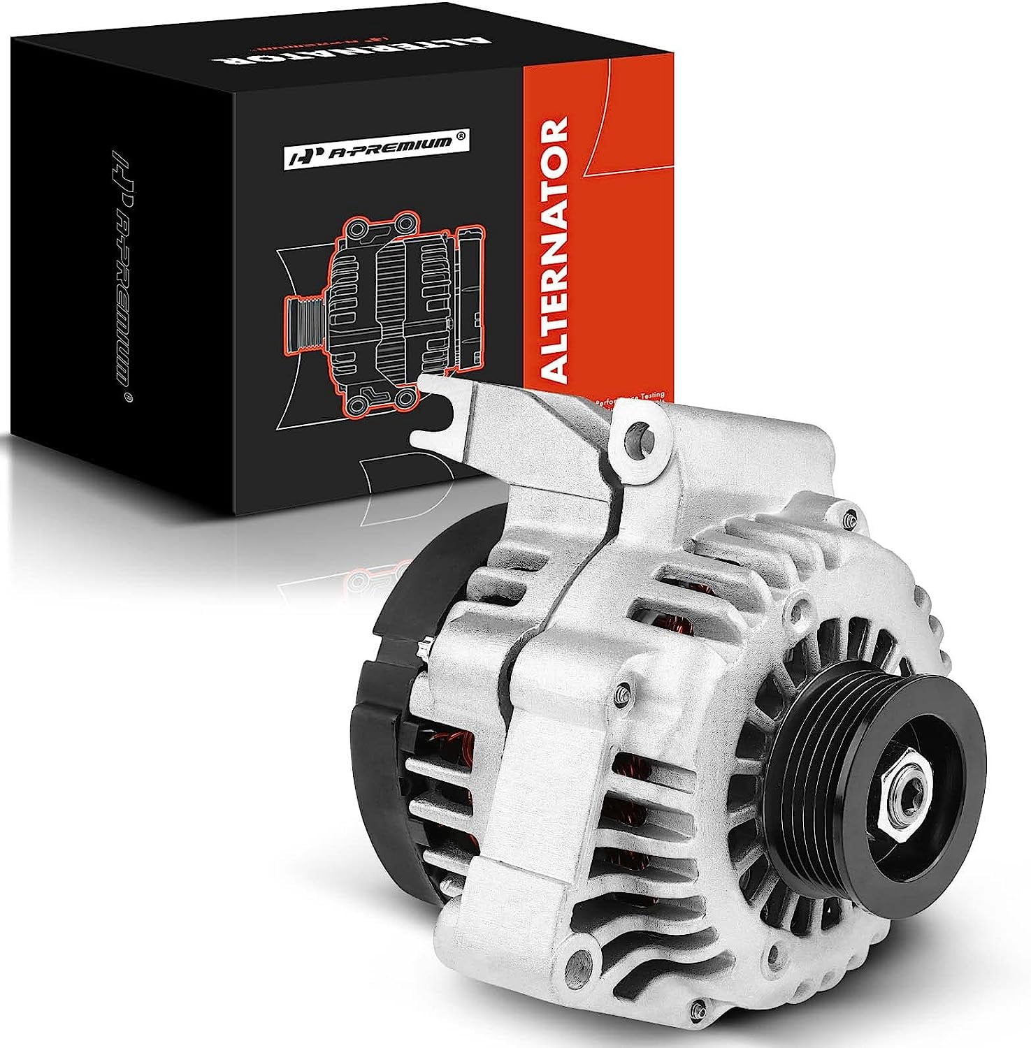 SEHNSUCHT Alternator Replacement For Mitsubishi Lancer 2.0L 2005-2007 – 12V, 105A, CW Rotation, IR Regulator, Replaces 1800A002, M1800A002D