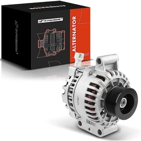 A-Premium Alternator Compatible with Ford E450 2002-2003, F450, F550 Super Duty, Econoline Super Duty 1999, E350, E-450, E-550 1999-2003, 12V 150Amp Clockwise 6-Groove Pulley, Replace# F81U-10300-CC