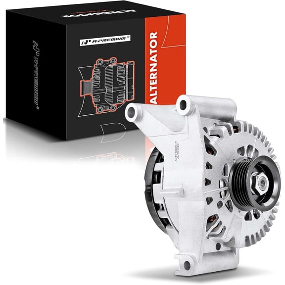 A-Premium Alternator Compatible with Ford Five Hundred Freestyle & Mercury Montego 05-07 3.0L 130Amp 12V Clockwise 6-Groove Pulley Replace# 5F9T-10300-AC 5F9Z-10346-AA 6F9T-10300-AA