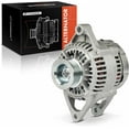 thumbnail image 1 of A-Premium Alternator Compatible with Jeep Wrangler 2001-2002, TJ 2001-2002 & Dodge Dakota 2001-2002, 2.5L, 12V 117A 6-Groove Pulley Clockwise, Replace# 56028686AA, 1210003800, 1 of 9