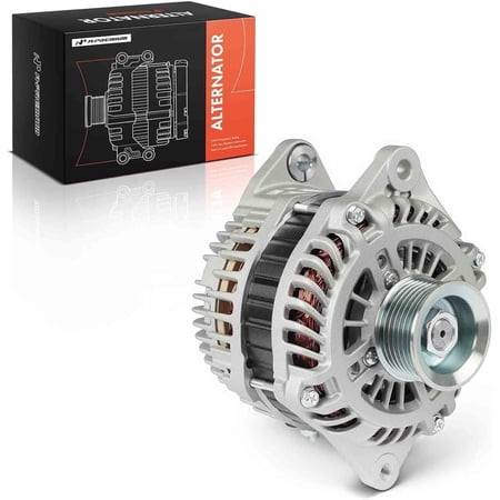A-Premium Alternator Compatible with Nissan Murano 2015-2017, Pathfinder 2013-2017 & Infiniti QX60 2014-2016, JX35 2013, 2.5L 3.5L, 12V 150A 7-Groove Pulley CW, Replace# 23100-3JA1A, 23100-3JA1ARE