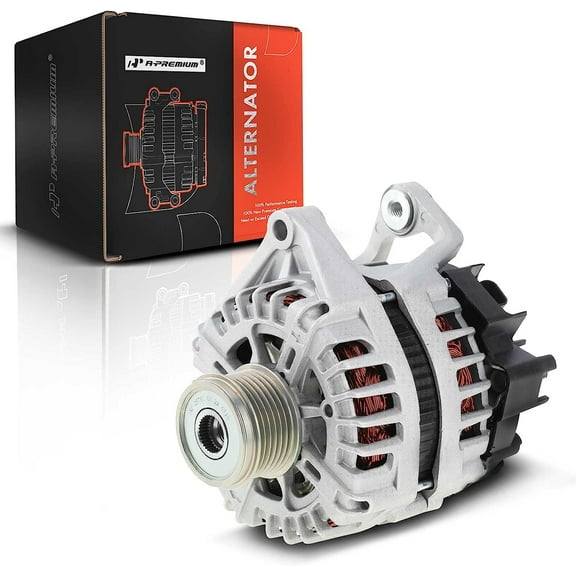 A-Premium Alternator Compatible with Chevrolet Cruze 2011 2012 2013 2014 2015 2016, L4 1.8L, 12V 130A 6-Groove Pulley Clockwise