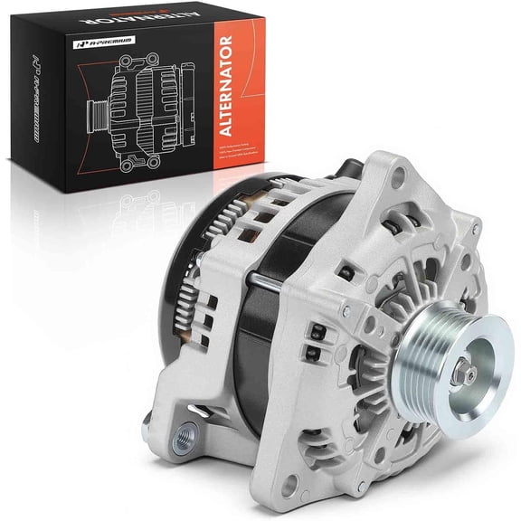 A-Premium Alternator Compatible with Ford F-150 F150 2011-2017, 3.5L 3.7L, 12V 220A 6-Groove Pulley Clockwise, Replace# 1042110070, FL3T10300DA