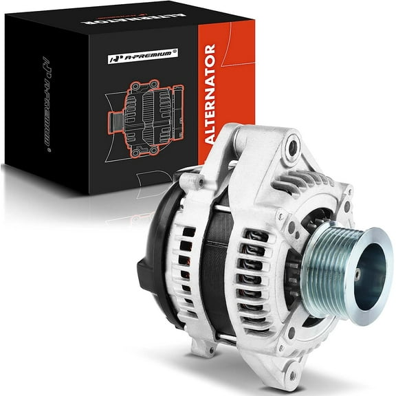 A-Premium Alternator Compatible with John Deere Agricultural Tractor 4720 7815 7820 7920 9220 9420 9520, 12V 150A 8-Groove Pulley Clockwise