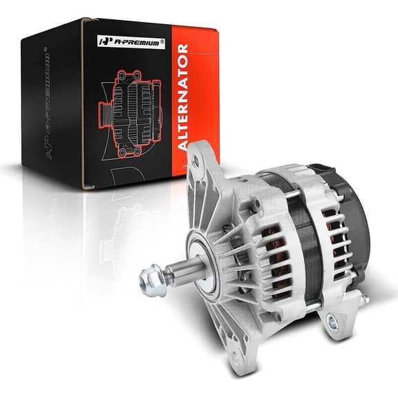 A-Premium Alternator Compatible with Mack CH CL CT CTP CV CX DM DMM FDM Granite MR RB RD VHD VNM Series, 12V 160A Without Pulley Clockwise