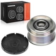 thumbnail image 1 of A-Premium Alternator Freewheel Clutch Pulley Compatible with Volvo C70 1998-2004 2006-2013, 850 1993-1997, 940 1991-1994, S70 1998-2000, V70 1998-2007, 2.3L 2.4L 2.5L, 6 Grooves CW, 1 of 5