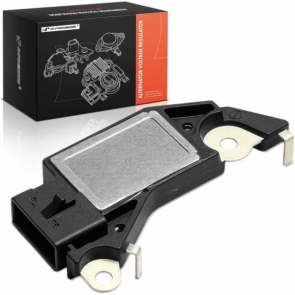 A-Premium Alternator Voltage Regulator Compatible with Chevrolet Malibu, Lumina & Buick Century, LeSabre & Cadillac Allante, Brougham, Cimarron, DeVille & Oldsmobile 88, Achieva & Pontiac Grand Am