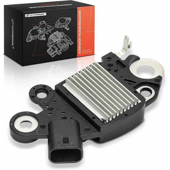 A-Premium Alternator Voltage Regulator Compatible with Chevrolet Silverado 1500 2500 HD, Tahoe, Colorado, Suburban, Express & GMC Sierra, Yukon XL, Canyon & Cadillac Escalade ESV EXT & Hummer H3, H3T