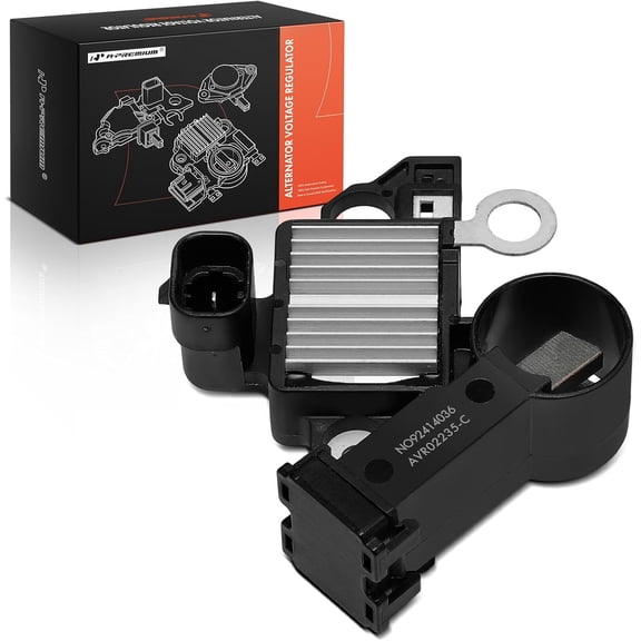 A-Premium Alternator Voltage Regulator Compatible with Chevrolet Sonic 2012-2020, Spark 2016-2020, 1.4L 1.8L, 13.8V B-Circuit 14.45 Vset