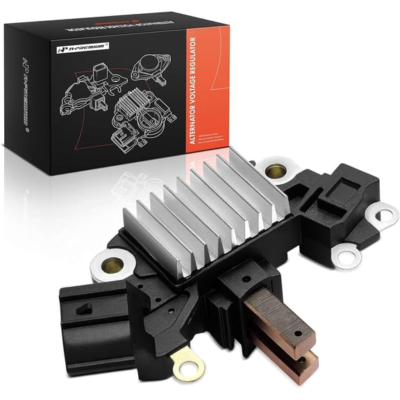 A-Premium Alternator Voltage Regulator Compatible with Nissan Frontier 2005-2019 & Suzuki Equator 2009-2012, 2.5L, 15.20V A-Circuit 14.30 Vest