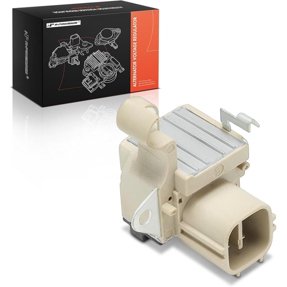 A-Premium Alternator Voltage Regulator Compatible with Toyota Sequoia 2003-2009, Tundra 2003-2009, 14V B-Circuit 14.2 Vset