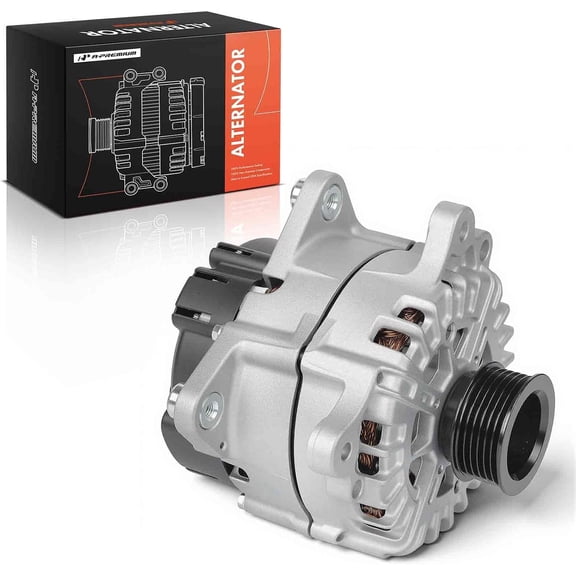 A-Premium Alternator, 12V 220A 6-Groove Pulley CW, Compatible with Audi | for Q7 2013 2014 2015, V6 3.0L, GAS, Supercharged, Replace# FG23S065, 06E903023B, 6E903023B