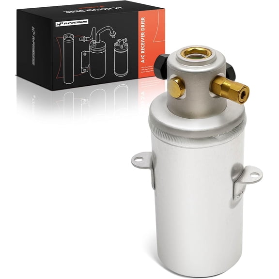 A-Premium Aluminum Air Conditioning Receiver Drier Compatible with Mercedes-Benz S320 1994-1996, S420, S350, S500, S600, 300SD, 300SE, 400SE, 400SEL, 500SEC, 500SEL, 600SEC, 600SEL, CL500, CL600