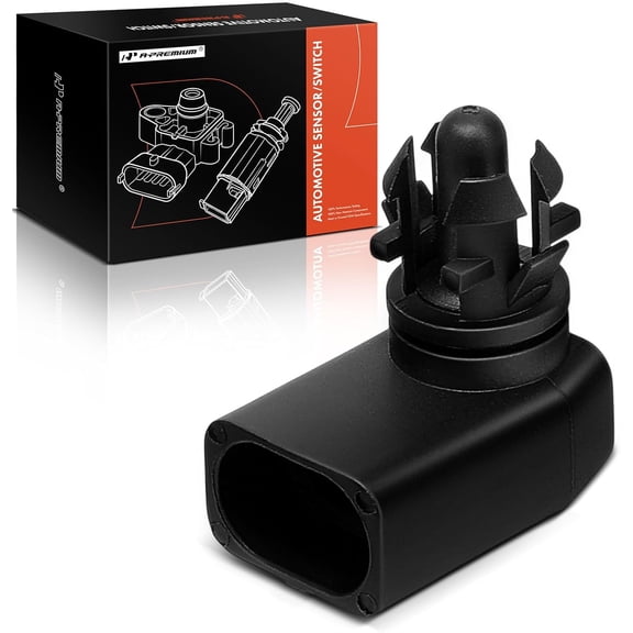 A-Premium Ambient Air Temperature Sensor Compatible with Chevy, GMC, Cadillac, Hummer & More - C2500, Camaro, K3500, Silverado, Trailblazer, SSR, Sierra, Envoy, Acadia, Escalade, H2, Bravada, Vue