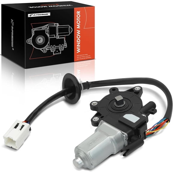 A-Premium Front Left Power Window Lift Motor Compatible with Infiniti FX35, FX45 2003-2008, G35 2003-2006, Q45 2002-2006, Driver Side, with Anti-Clip Function, Replace# 80731AR001, 80731JM10A