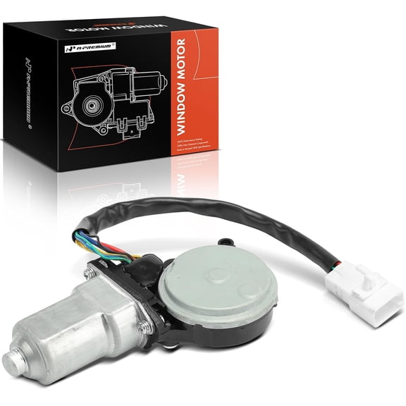 A-Premium Power Window Lift Motor Front Driver Side, with 5-Pin Plug | Compatible with Lexus GS300 1998-2005, GS400 1998-2000, GS430 2001-2005, with Anti-Clip Function, Replace# 8572030280