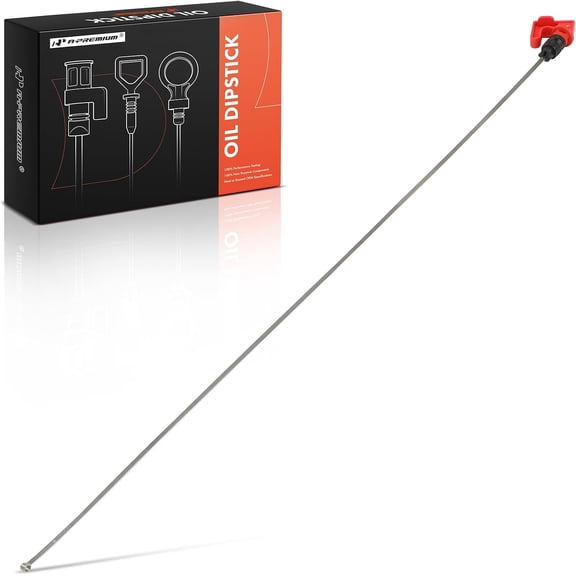 A-Premium 4.2L 5.3L 6.0L Automatic 4 Speed Transmission Fluid Dipstick Compatible with Chevy Trailblazer EXT, SSR & GMC Envoy XL XUV & Buick Rainier & Oldsmobile Bravada, Oil Measuring Rod Dip Stick
