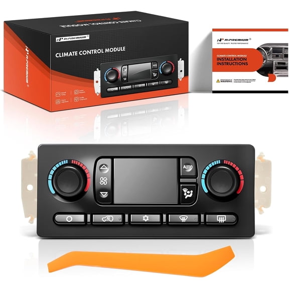A-Premium Automatic Climate Control Module A/C & Heater Control Panel Compatible with Chevrolet, GMC, Buick & Oldsmobile Vehicles - 2003 2004 Trailblazer EXT, Envoy, Envoy XL XUV, Bravada, Rainier