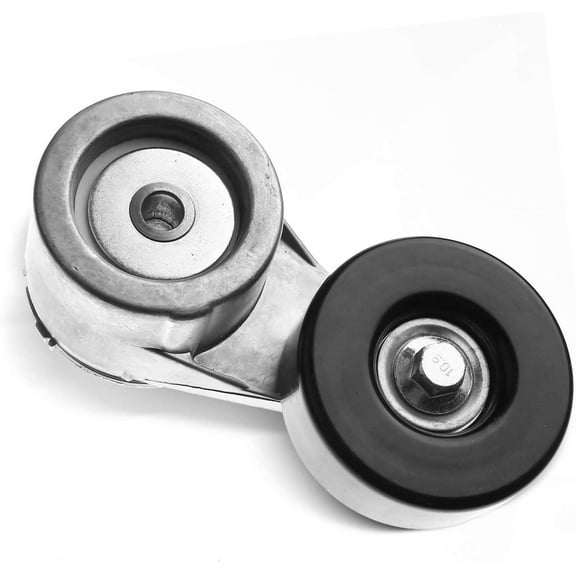 A-Premium Automatic Serpentine Belt Tensioner Pulley Assembly Compatible with Ford F-250 F-350 F Super Duty E-350 Econoline E-350 Econoline Club Wagon 1988-1996 7.5L