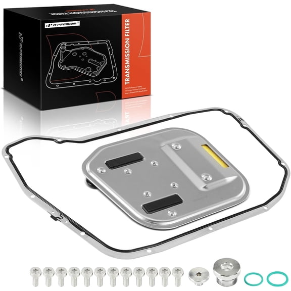A-Premium Automatic Transmission Fluid Filter with Pan Gasket, Compatible with Audi Q5 2011-2014, A6 2016-2018, allroad 2013-2014, RS7 2014, S8 2013-2014, SQ5 2014, A4 A5 A6 A7 A8 Quattro