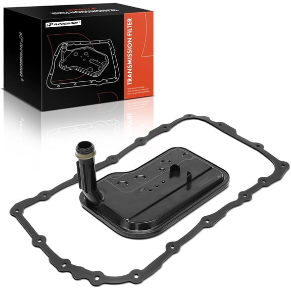 A-Premium Automatic Transmission Fluid Filter with Pan Gasket, Compatible with Cadillac CTS 2015, ATS 2015 & Chevrolet Caprice 2011-2017, SS 2016-2017 & Pontiac G8 2009, Replaces 24235900, 24236932