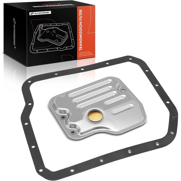 A-Premium Automatic Transmission Fluid Filter with Pan Gasket, Compatible with Toyota Camry 2003-2009, RAV4 2006-2012, Corolla, Highlander, Sienna, Solara, Matrix, Avalon & Lexus ES330, RX330, RX350