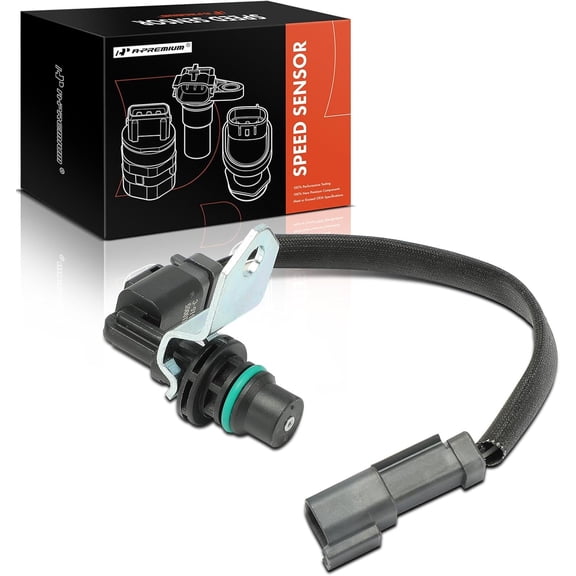 A-Premium Automatic Transmission Input Speed Sensor Compatible with Blue Bird Wanderlodge & Crane Carrier Drill Rig & Freightliner Condor & International Harvester 7700 & Kenworth C500 & Peterbilt